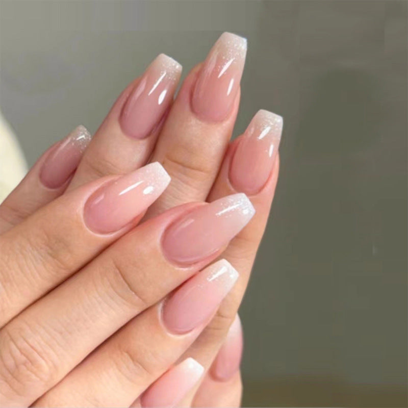 Women's Long Rhinestone Nail Stickers