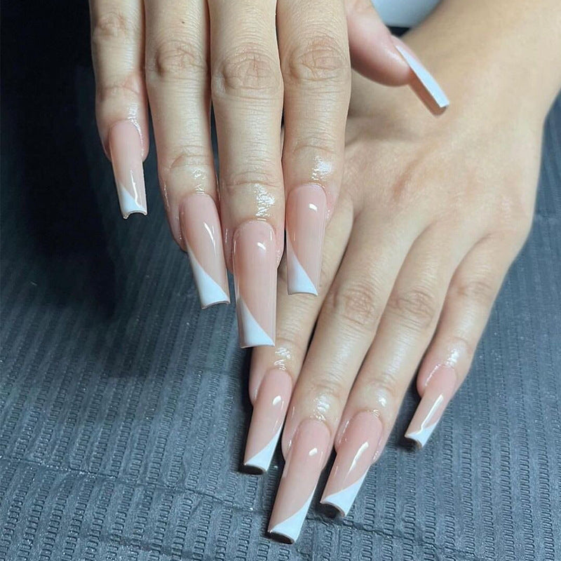 Women's Long Rhinestone Nail Stickers