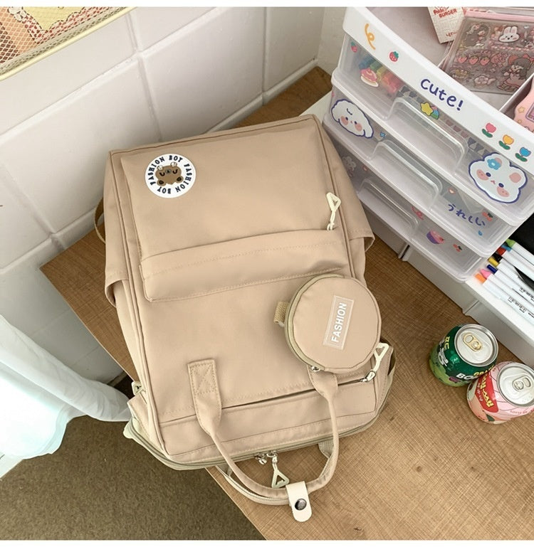 Backpack Travel Simple Style High School Backpack