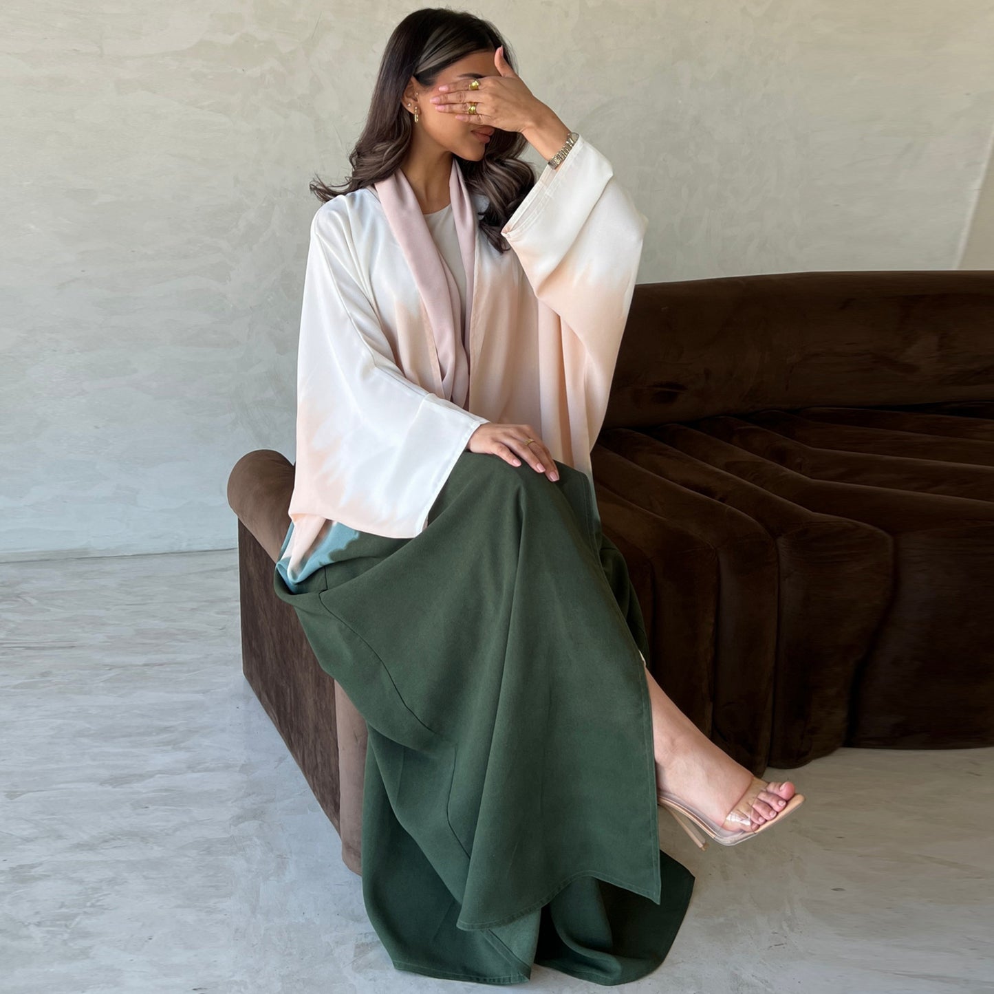 Muslim Clothing Coat Tie-dyed Cloak