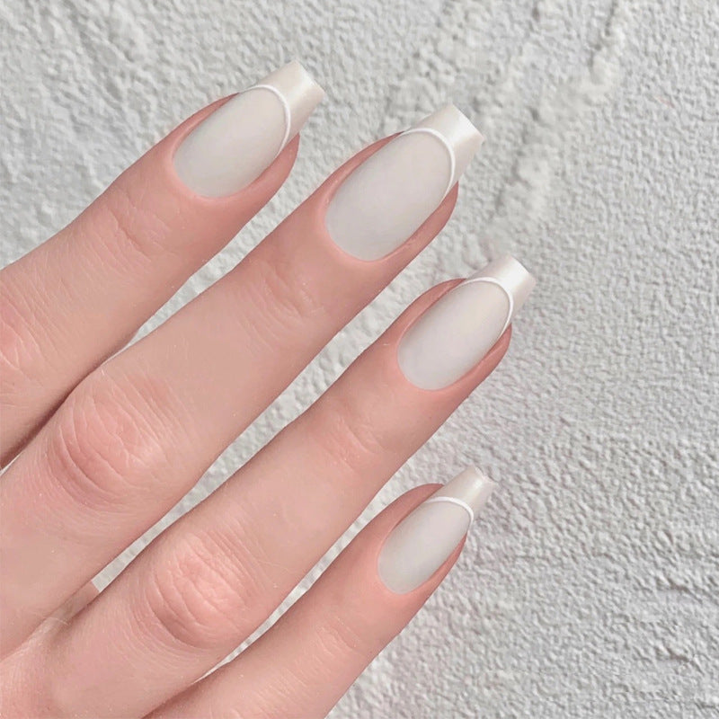 Women's Long Rhinestone Nail Stickers