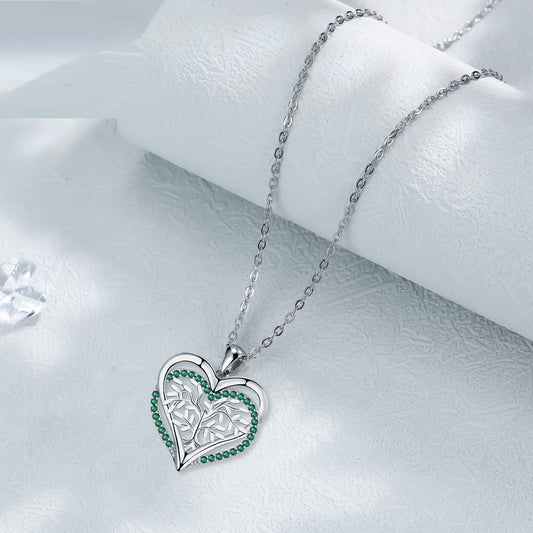 Pendant Jewelry Lucky Tree Heart Necklace For Women